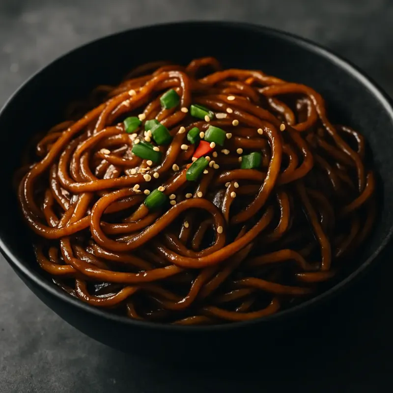 Sticky Soy Garlic Noodles