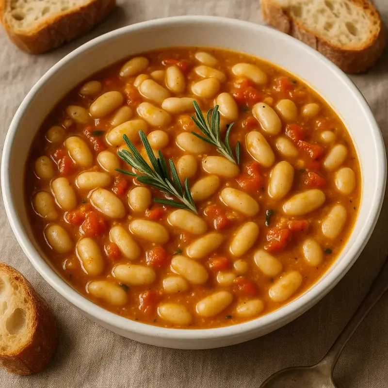 White Bean & Rosemary Stew