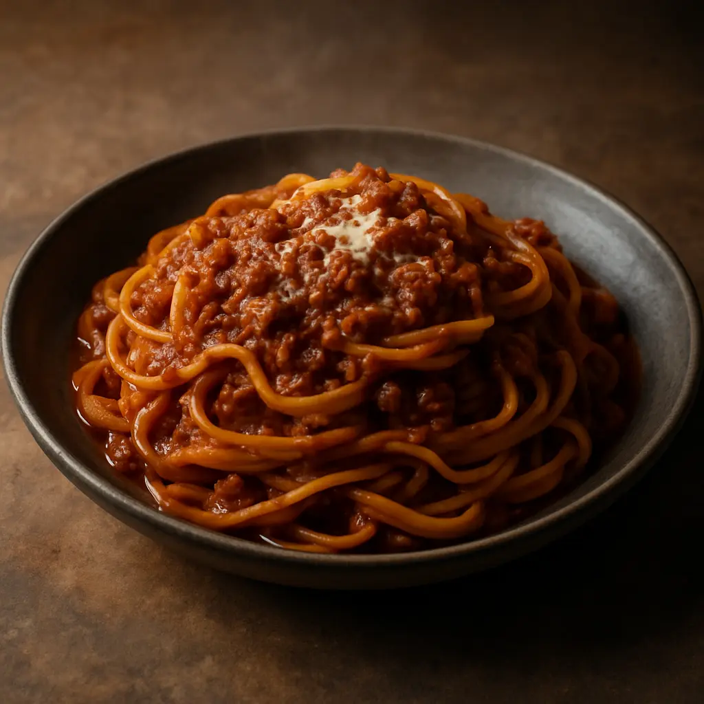 Tagliatelle Bolognese (Traditional)